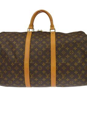 LOUIS VUITTON KEEPALL 50 TRAVEL HANDBAG MONOGRAM M41426 MB0920 BQ02335